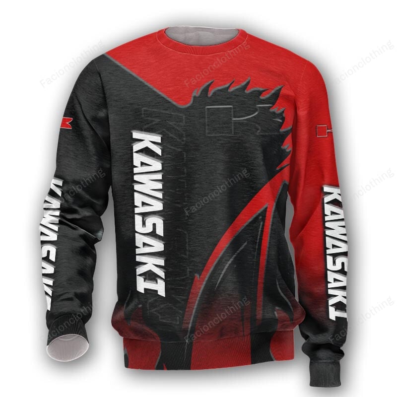 Sportswearmerch Kawasaki Motorcycle Personalized Sweater For Fan