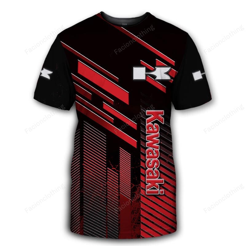 Sportswearmerch Kawasaki Motorcycle Personalized T-shirt For Fan