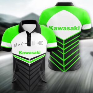 Sportswearmerch Kawasaki Motorcycle Polo Shirt For Fan
