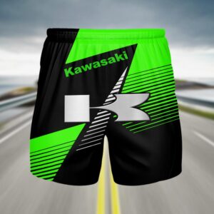Sportswearmerch Kawasaki Motorcycle Short Pant For Fan