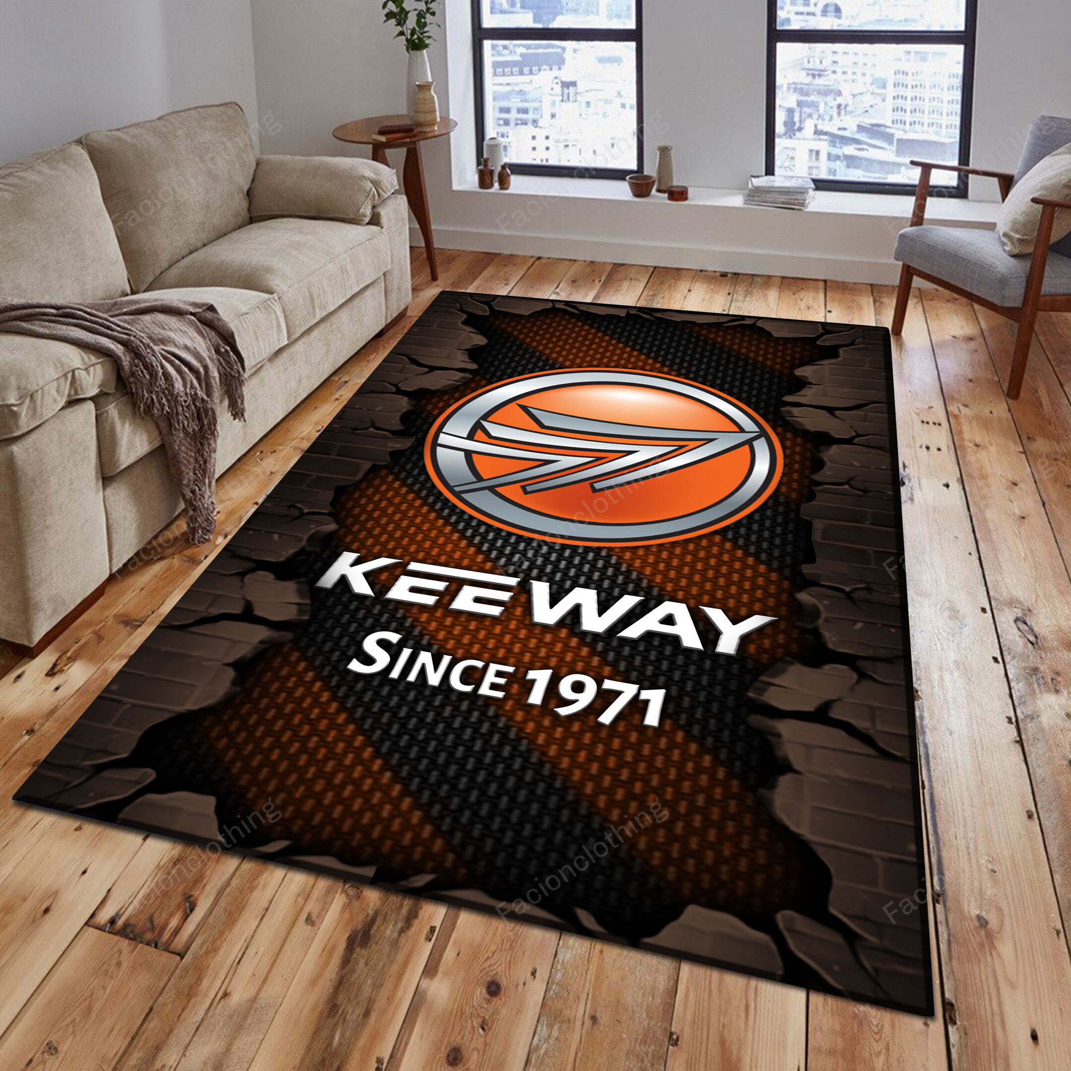 Sportswearmerch Keeway Car Personalized Rug For Fan
