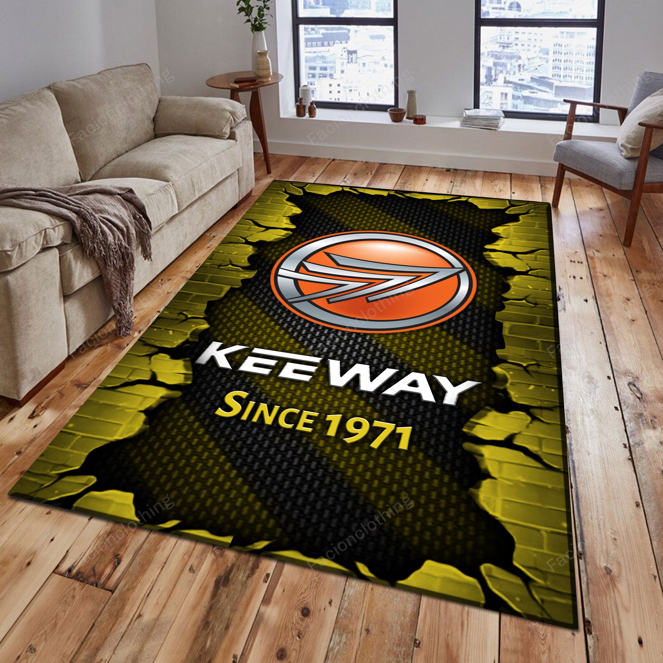 Sportswearmerch Keeway Car Personalized Rug For Fan