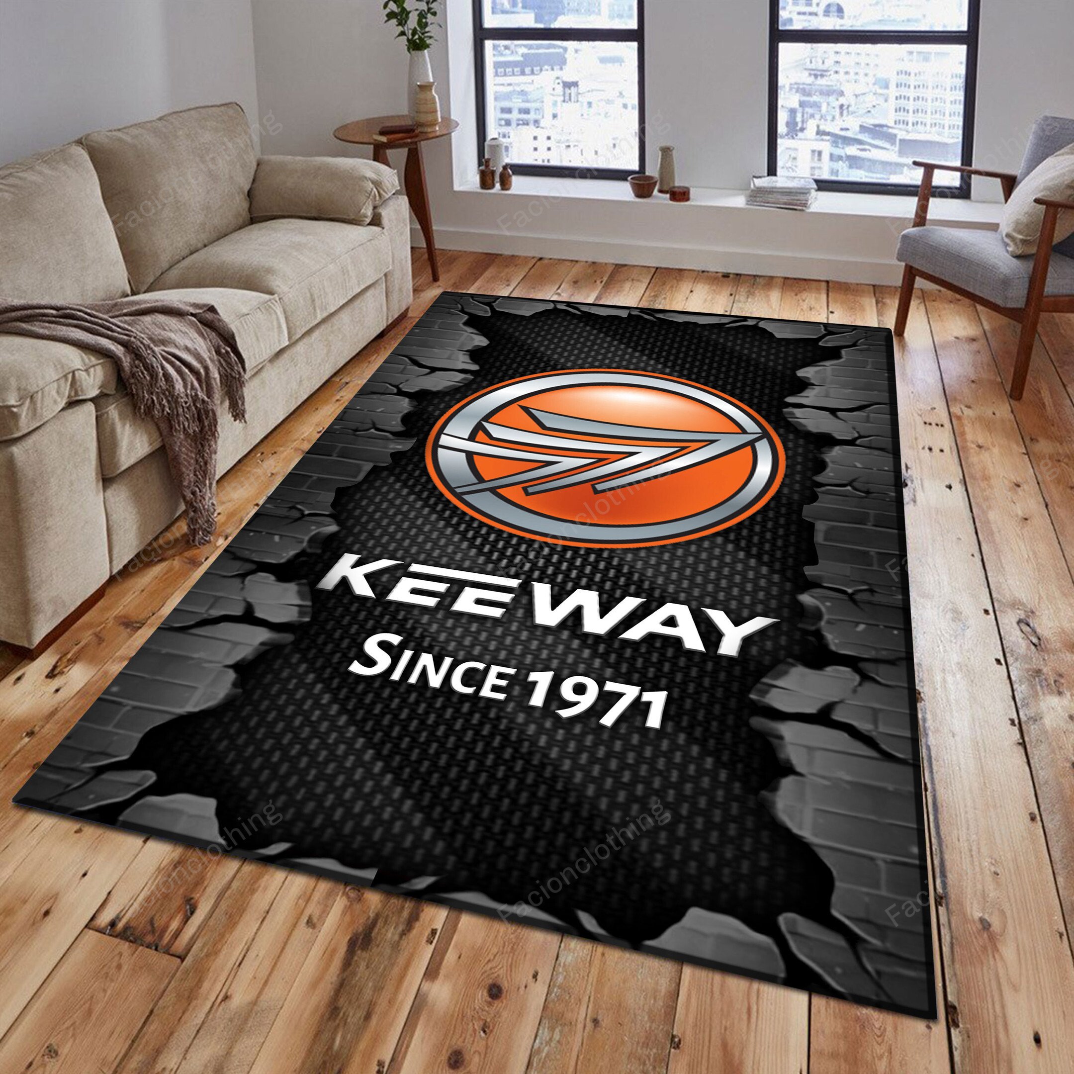Sportswearmerch Keeway Car Personalized Rug For Fan