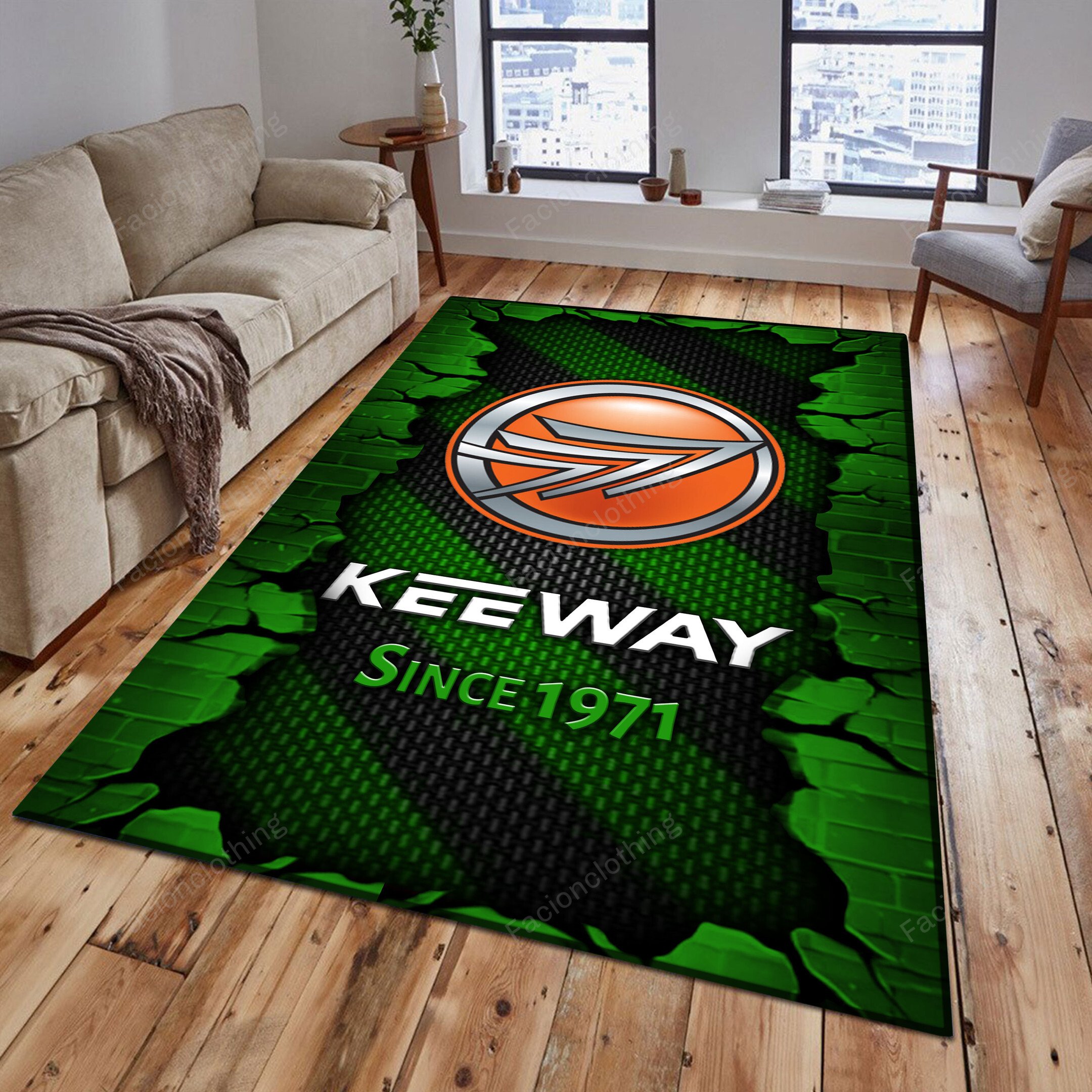 Sportswearmerch Keeway Car Personalized Rug For Fan