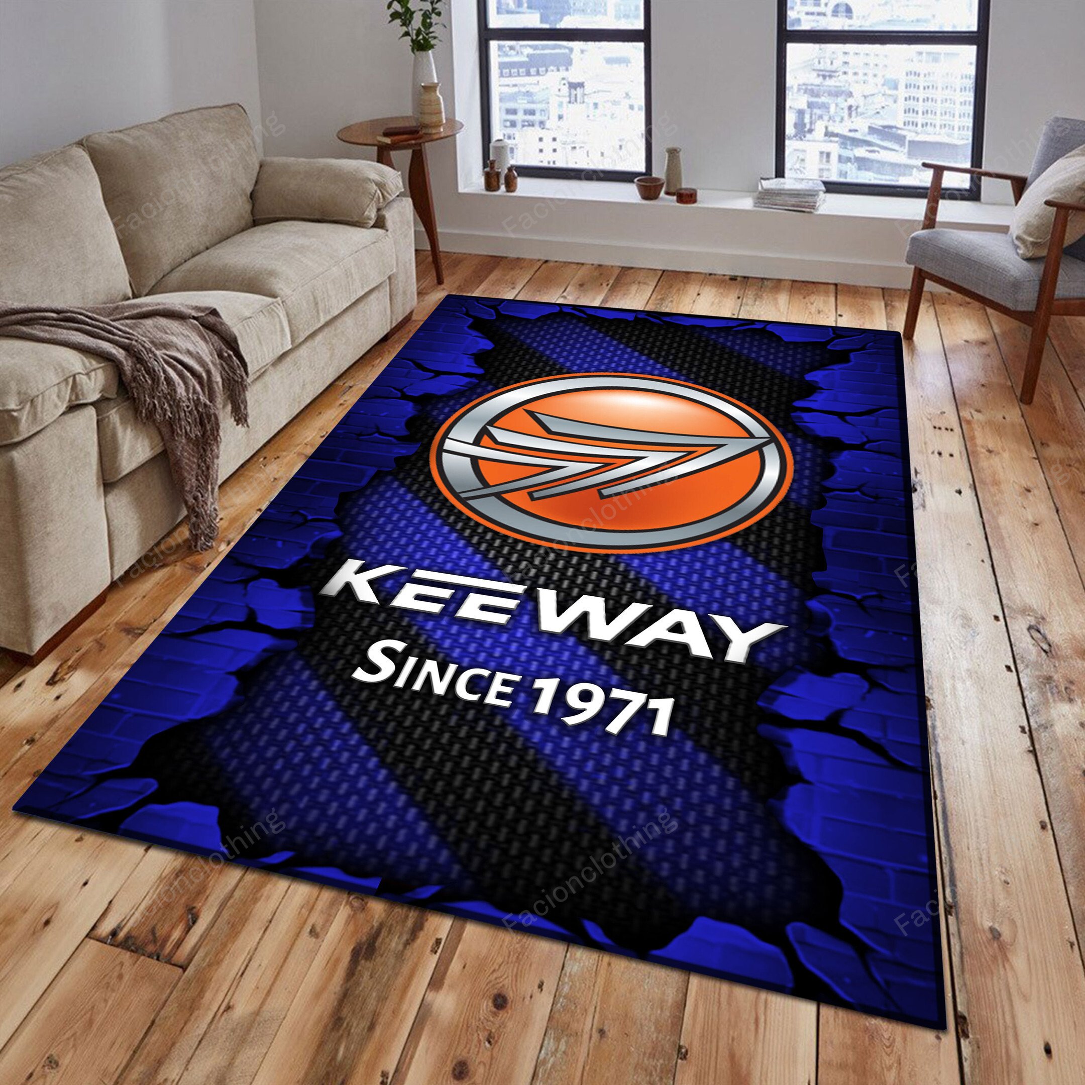 Sportswearmerch Keeway Car Personalized Rug For Fan