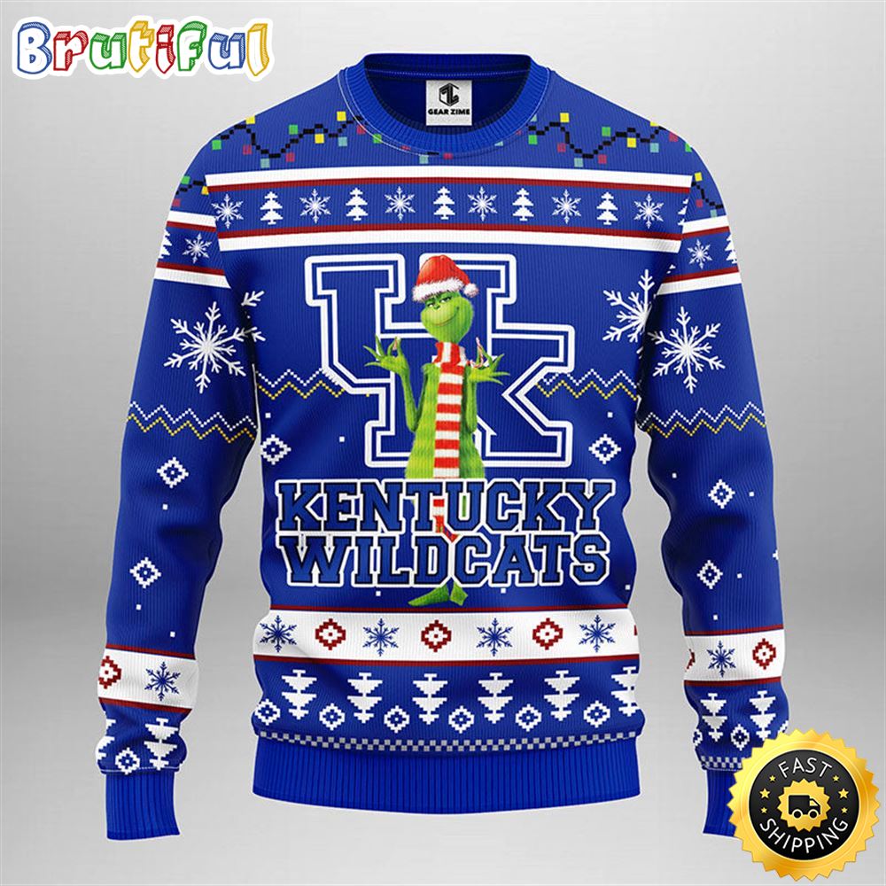 Sportswearmerch Kentucky Wildcats NCAA Christmas Sweater For Fan