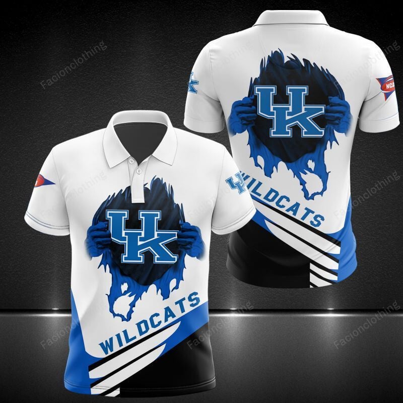 Sportswearmerch Kentucky Wildcats NCAA Personalized Polo Shirt For Fan