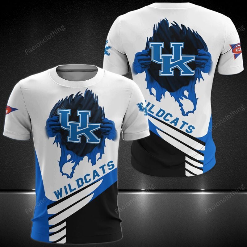 Sportswearmerch Kentucky Wildcats NCAA Personalized T-shirt For Fan