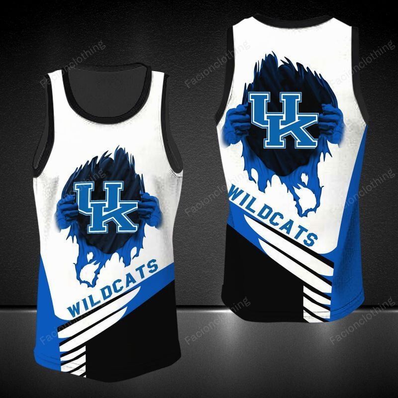 Sportswearmerch Kentucky Wildcats NCAA Personalized Tanktop For Fan