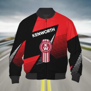 Sportswearmerch Kenworth Truck Bomber Jacket For Fan