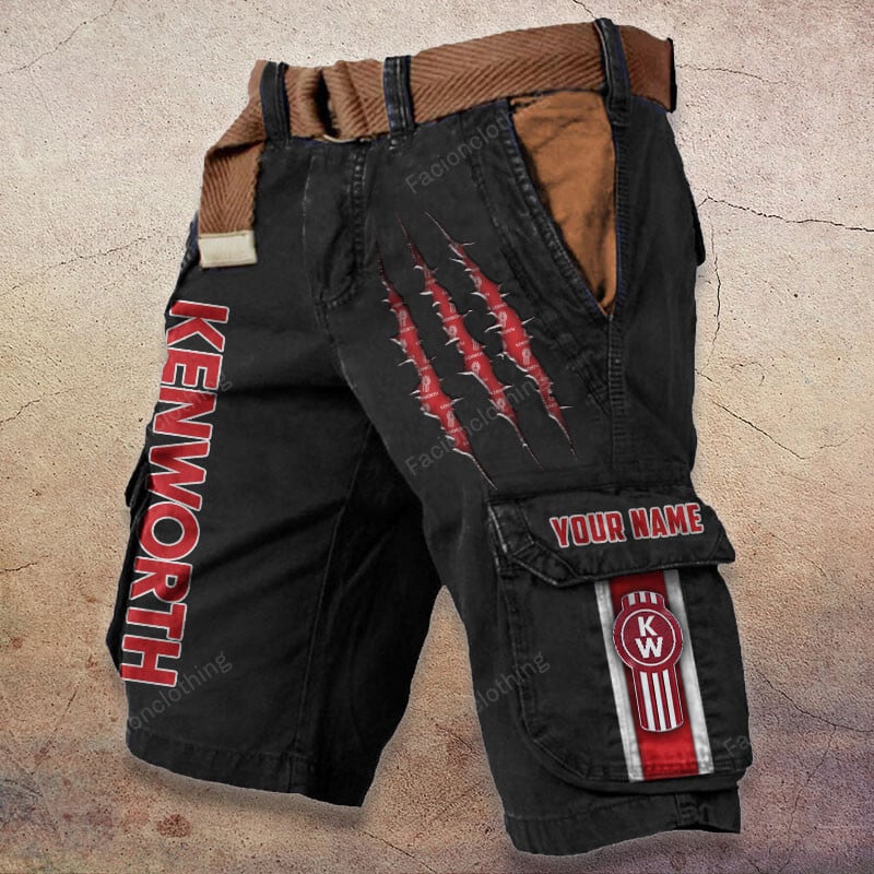 Sportswearmerch Kenworth Truck Denim Short For Fan