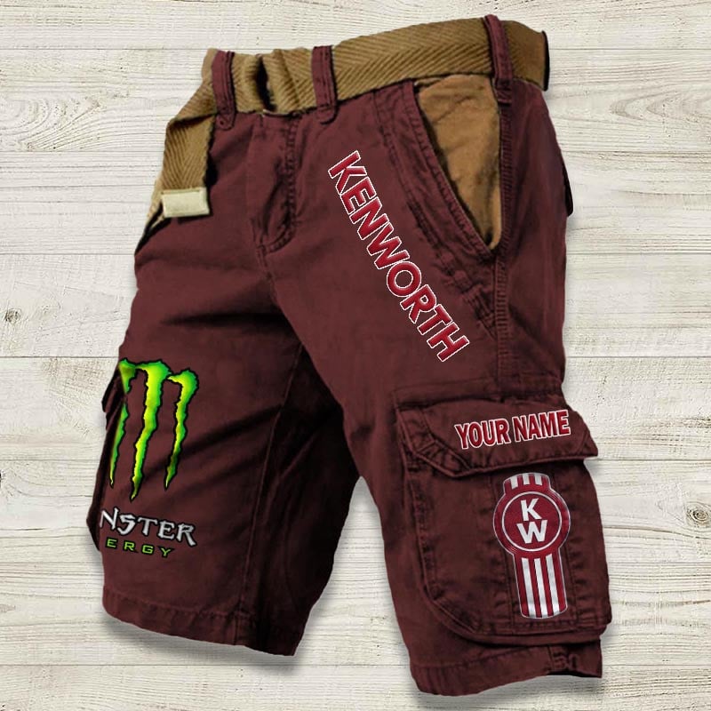 Sportswearmerch Kenworth Truck Denim Short For Fan