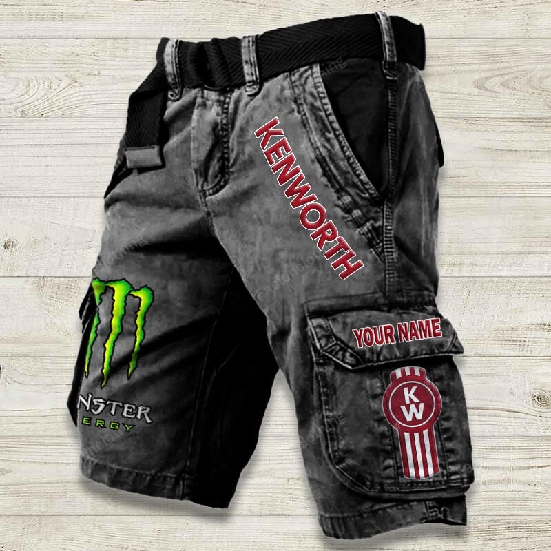 Sportswearmerch Kenworth Truck Denim Short For Fan