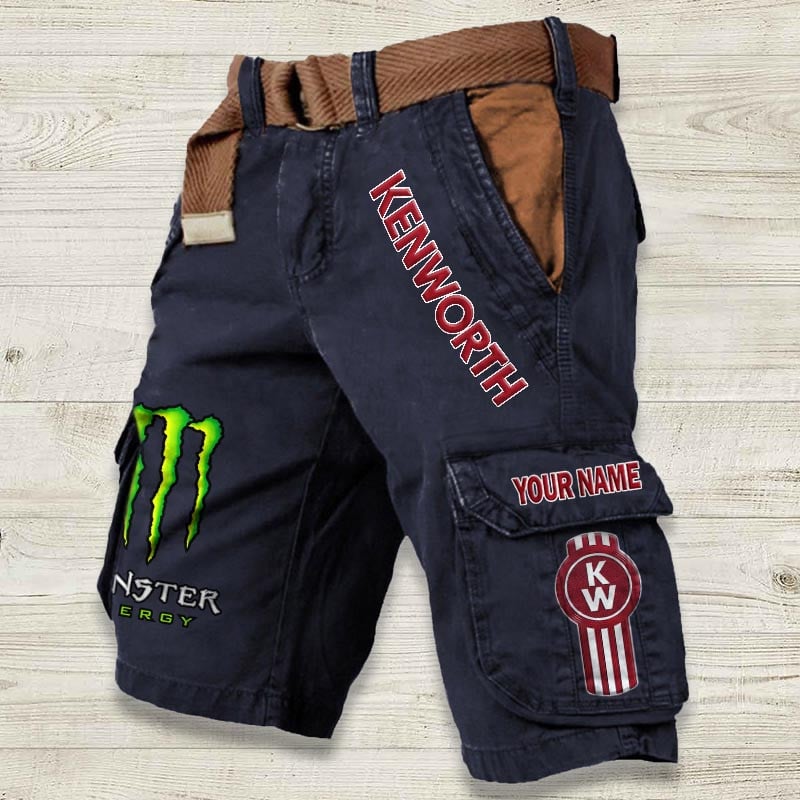 Sportswearmerch Kenworth Truck Denim Short For Fan