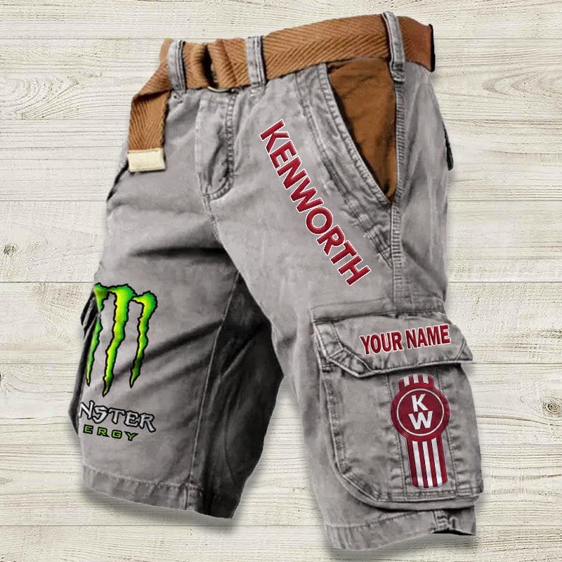 Sportswearmerch Kenworth Truck Denim Short For Fan