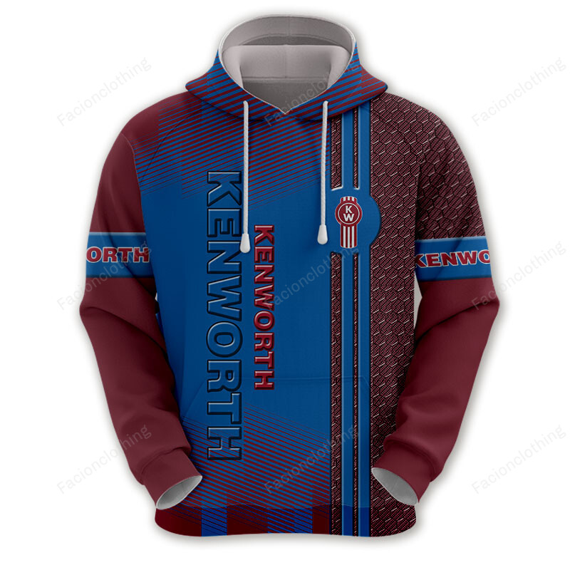Sportswearmerch Kenworth Truck Personalized Fashion Hoodie For Fan