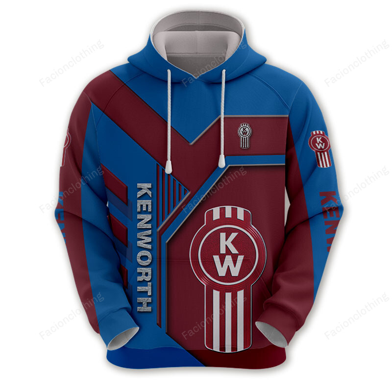 Sportswearmerch Kenworth Truck Personalized Fashion Hoodie For Fan