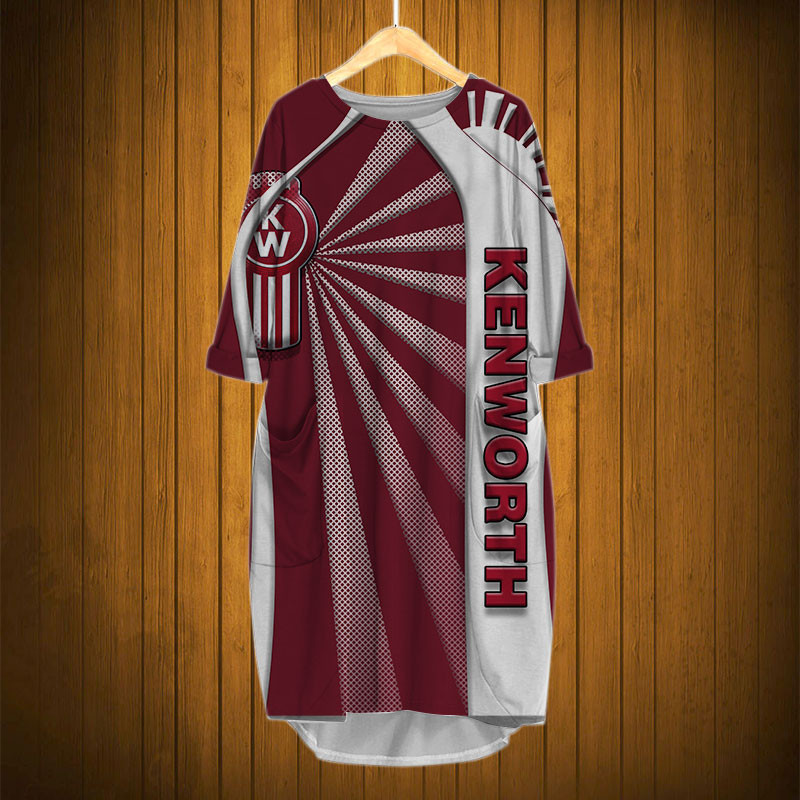 Sportswearmerch Kenworth Truck Personalized Fashion Pocket Dress For Fan