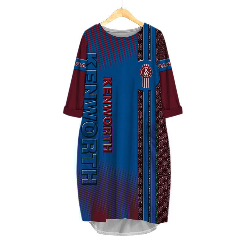 Sportswearmerch Kenworth Truck Personalized Fashion Pocket Dress For Fan