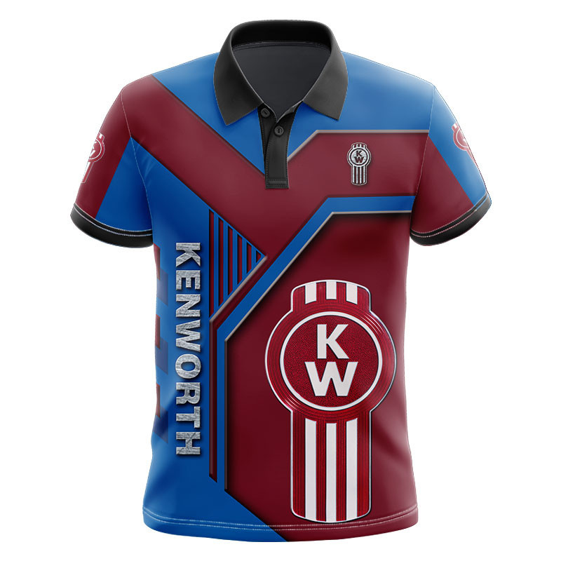 Sportswearmerch Kenworth Truck Personalized Fashion Polo Shirt For Fan