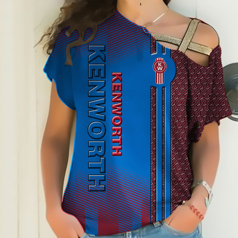 Sportswearmerch Kenworth Truck Personalized Fashion Strapless Short Sleeve For Fan