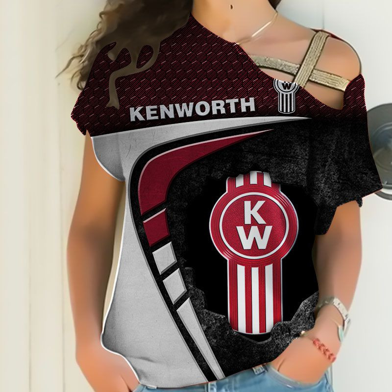 Sportswearmerch Kenworth Truck Personalized Fashion Strapless Short Sleeve For Fan