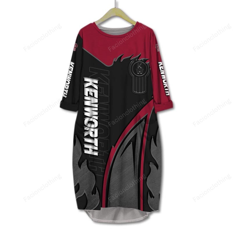 Sportswearmerch Kenworth Truck Personalized Pocket Dress For Fan