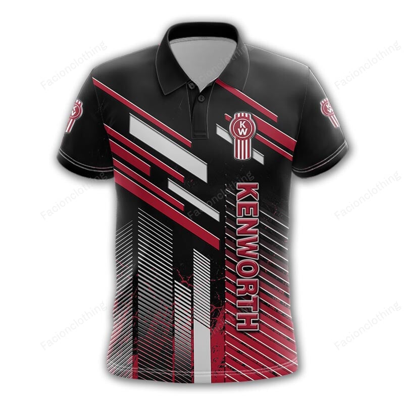 Sportswearmerch Kenworth Truck Personalized Polo For Fan