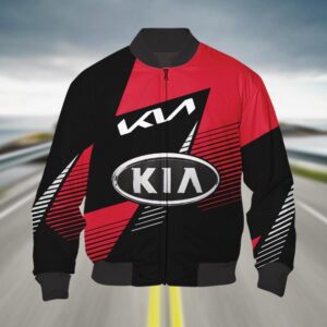 Sportswearmerch Kia Car Bomber Jacket For Fan