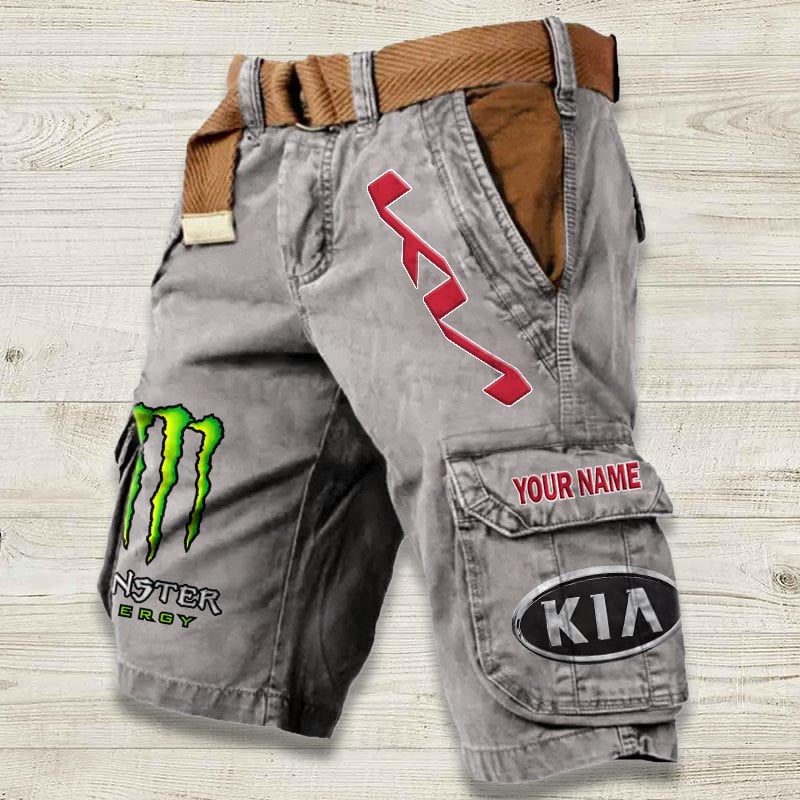 Sportswearmerch Kia Car Denim Short For Fan