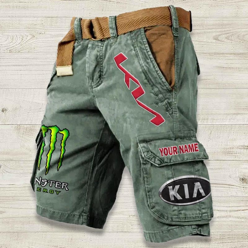 Sportswearmerch Kia Car Denim Short For Fan