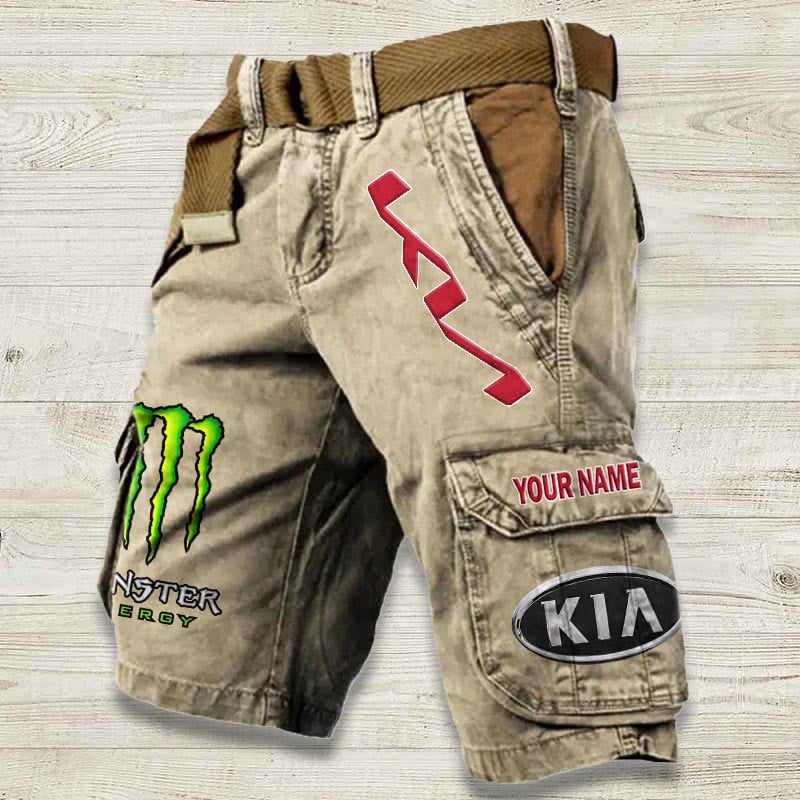 Sportswearmerch Kia Car Denim Short For Fan