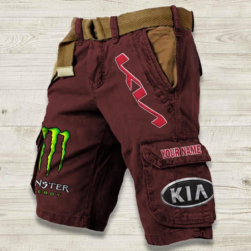 Sportswearmerch Kia Car Denim Short For Fan