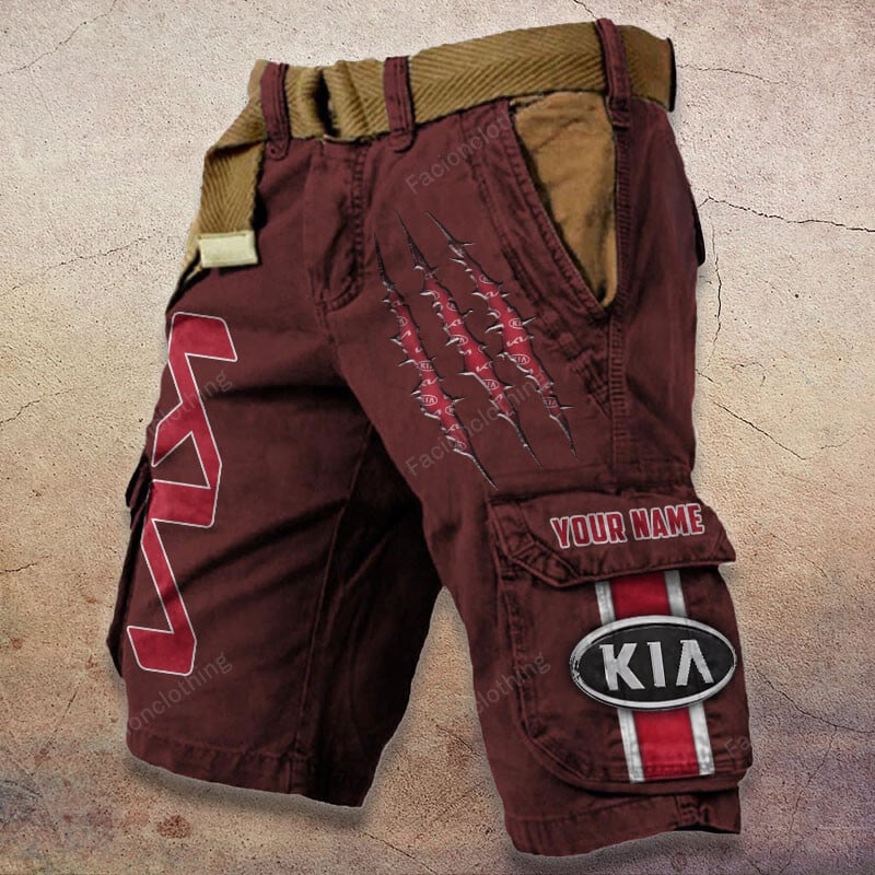 Sportswearmerch Kia Car Denim Short For Fan