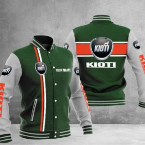 Sportswearmerch Kioti Tractor Baseball Jacket For Fan