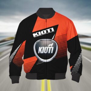 Sportswearmerch Kioti Tractor Bomber Jacket For Fan