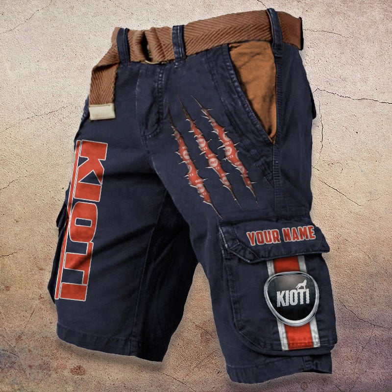 Sportswearmerch Kioti Tractor Denim Short For Fan