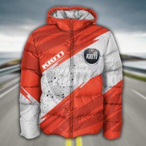 Sportswearmerch Kioti Tractor Puffer Jacket For Fan