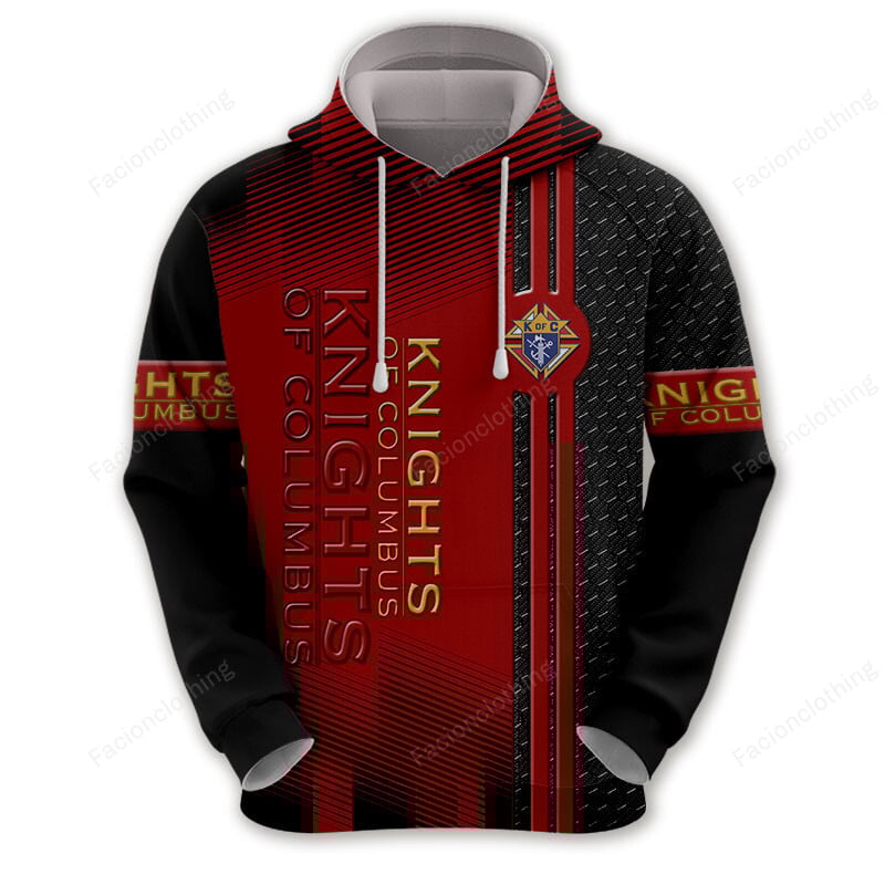 Sportswearmerch Knights Of Columbus Personalized Fashion Hoodie For Fan