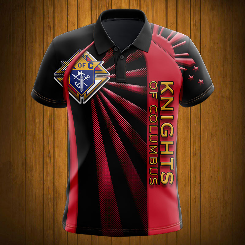 Sportswearmerch Knights Of Columbus Personalized Fashion Polo Shirt For Fan