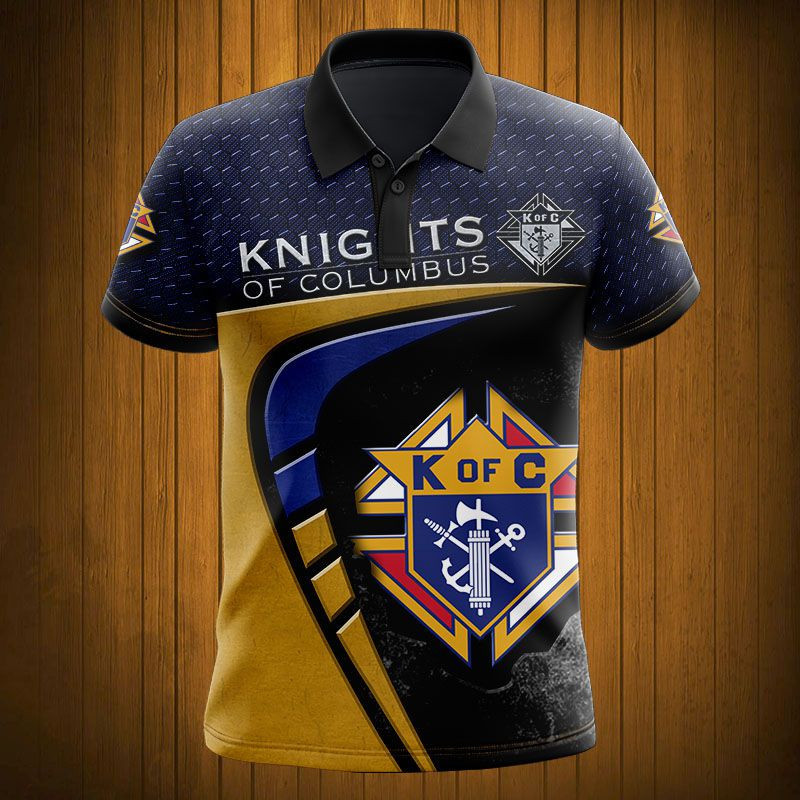Sportswearmerch Knights Of Columbus Personalized Fashion Polo Shirt For Fan