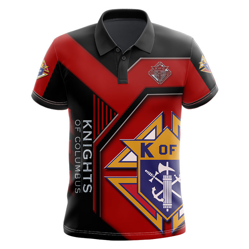 Sportswearmerch Knights Of Columbus Personalized Fashion Polo Shirt For Fan