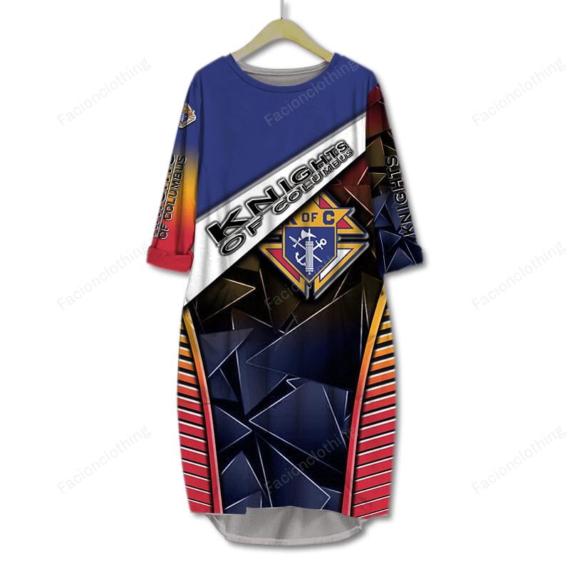 Sportswearmerch Knights Of Columbus Personalized Pocket Dress For Fan