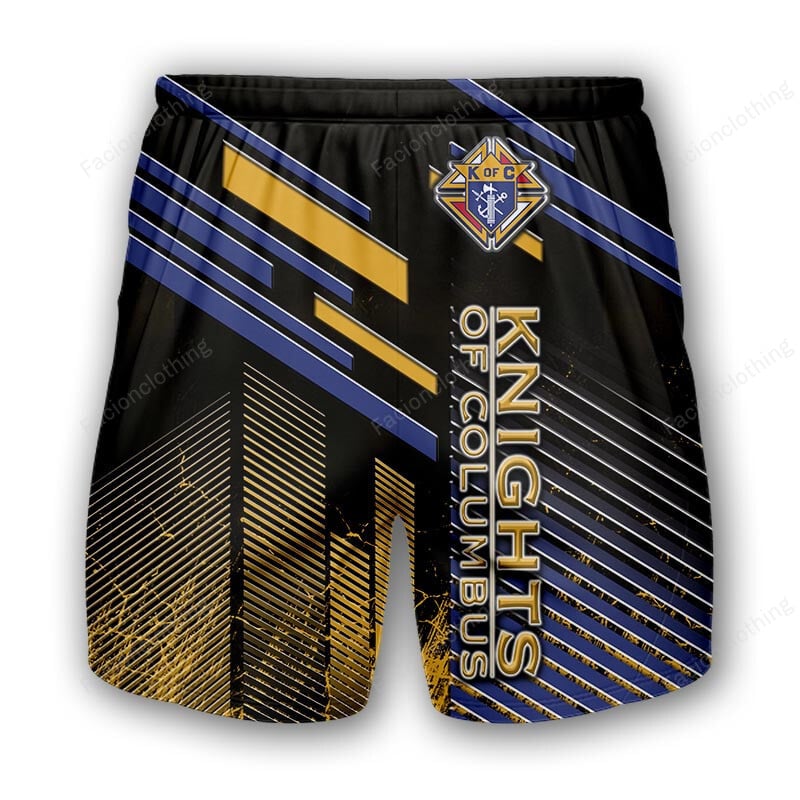 Sportswearmerch Knights Of Columbus Personalized Short Pant For Fan