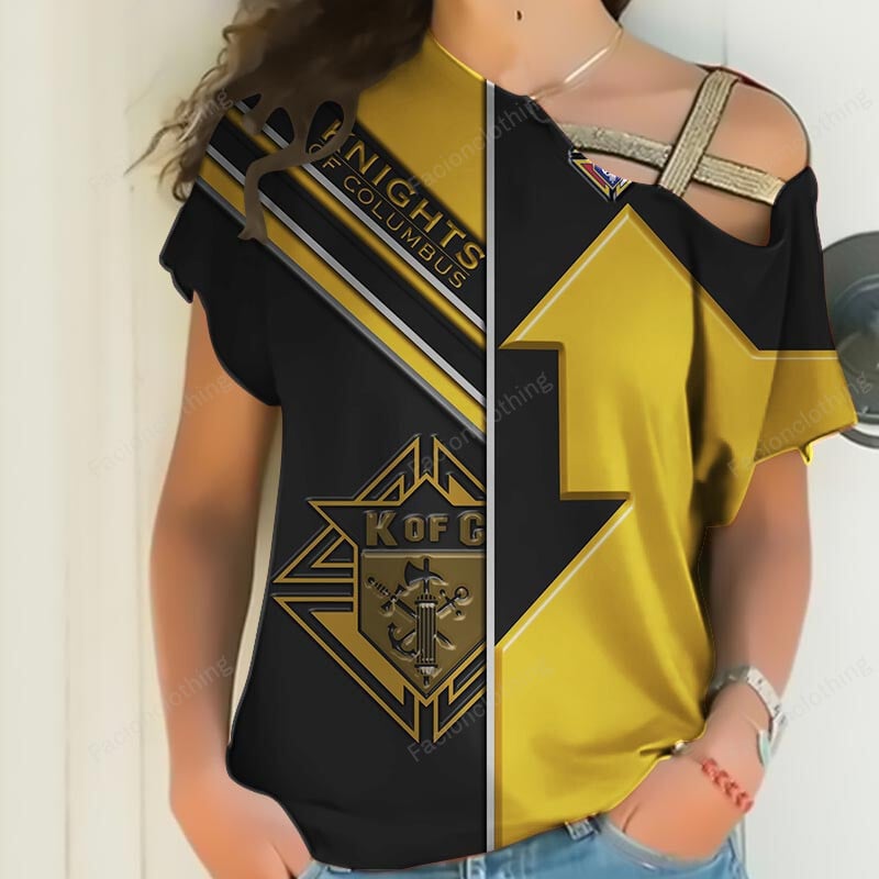 Sportswearmerch Knights Of Columbus Personalized Women Shirt For Fan