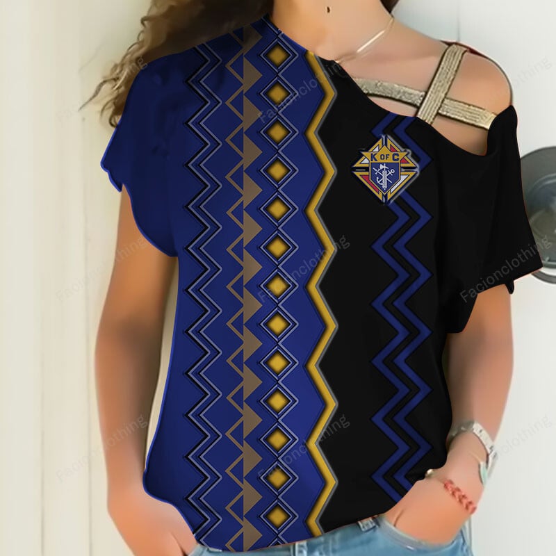Sportswearmerch Knights Of Columbus Personalized Women Shirt For Fan