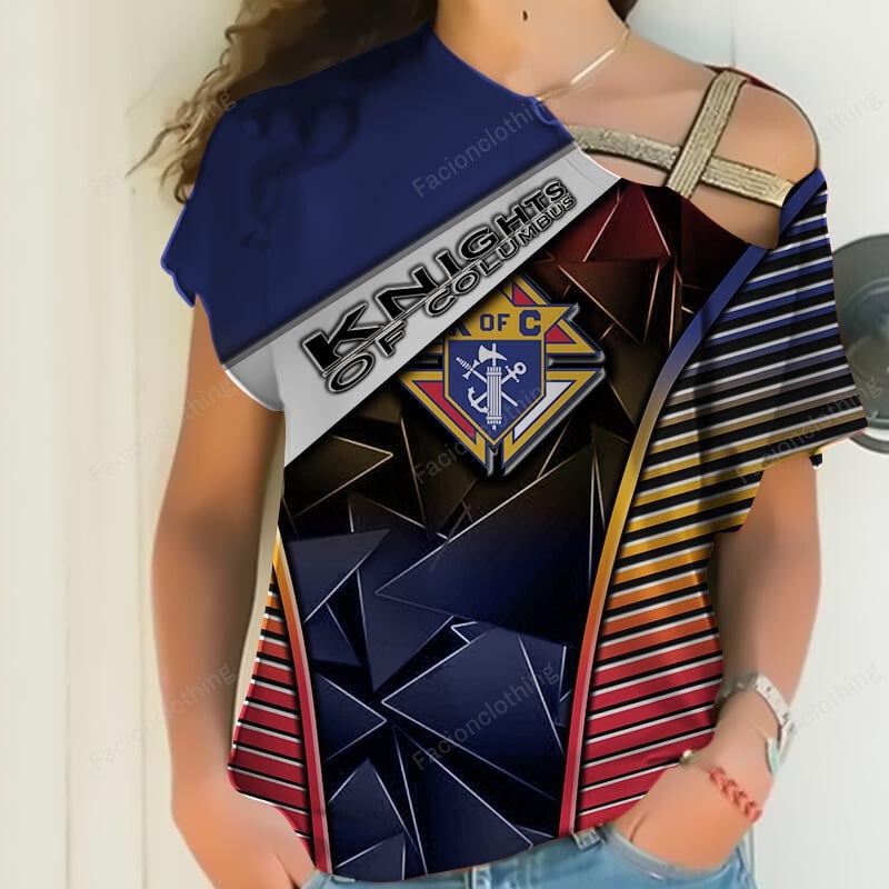 Sportswearmerch Knights Of Columbus Personalized Women Shirt For Fan