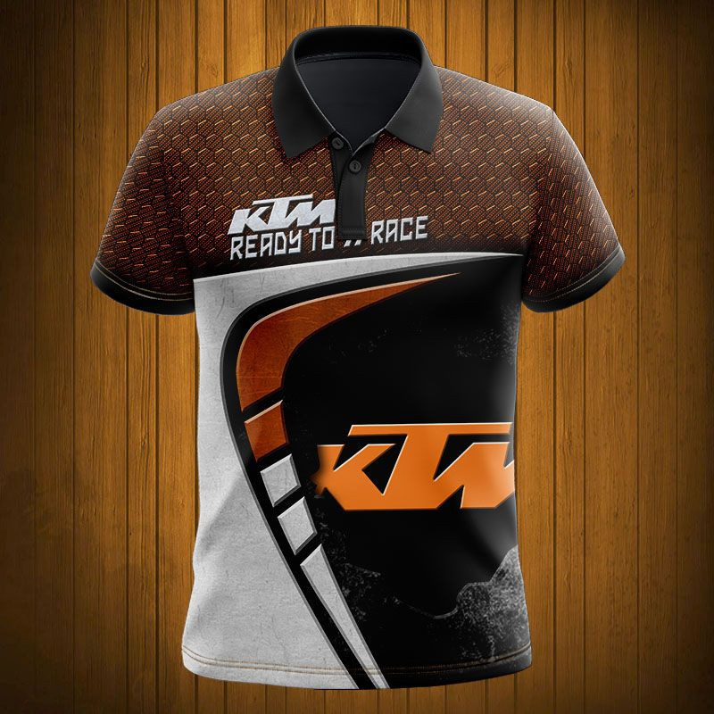 Sportswearmerch KTM Personalized Fashion Polo Shirt For Fan