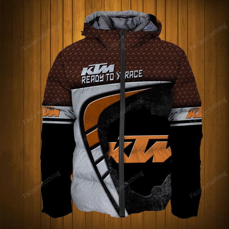 Sportswearmerch KTM Personalized Fashion Puffer Jacket For Fan