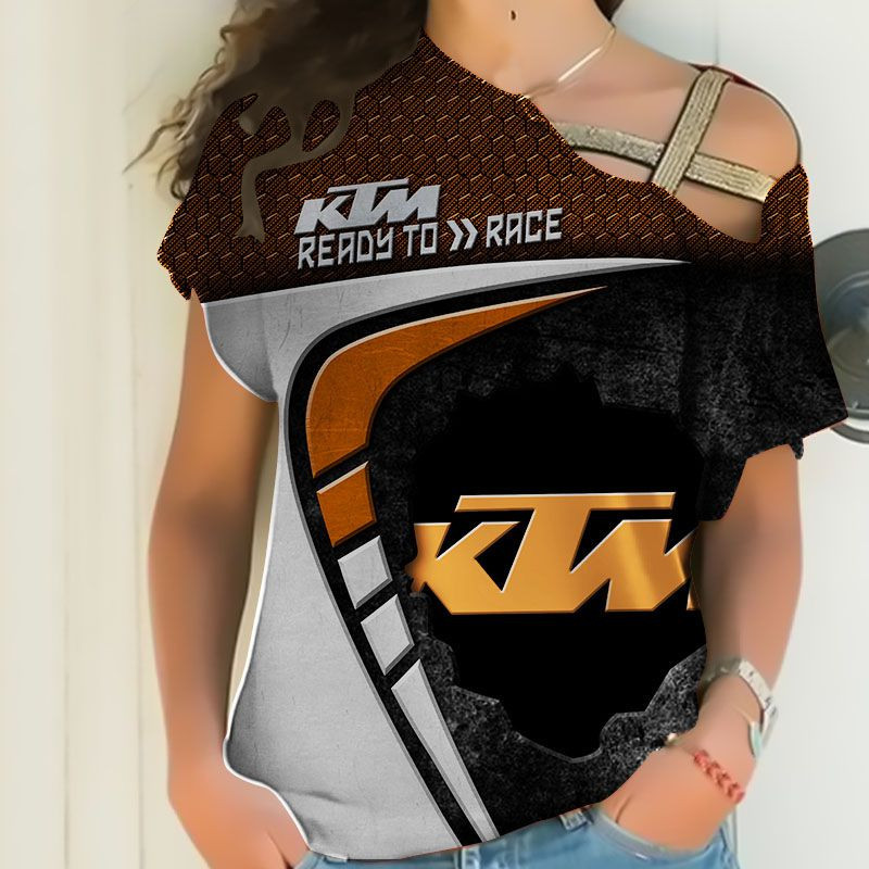 Sportswearmerch KTM Personalized Fashion Strapless Short Sleeve For Fan